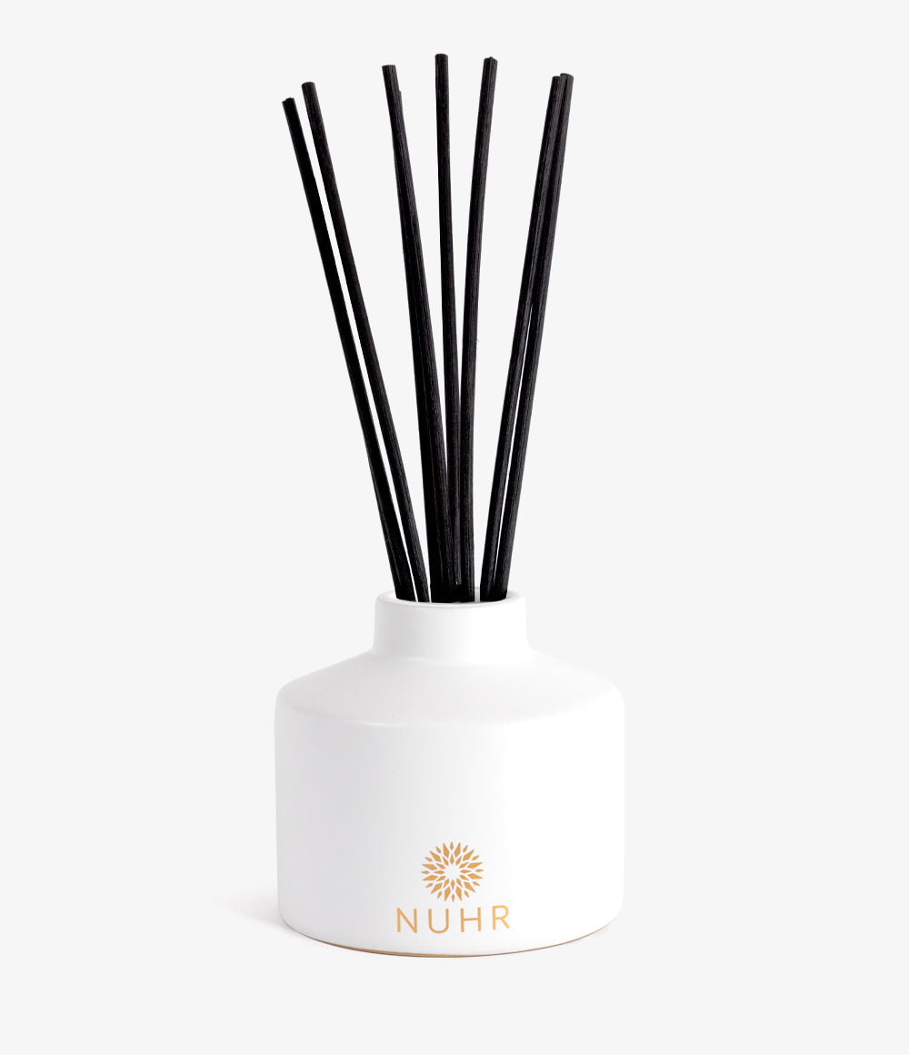 Miraj Reed Diffuser 200ml / 400ml in Black or White Ceramic Holder