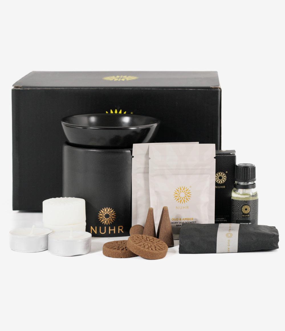 Multipurpose Burner Oud and Amber Starter Gift Set - Infinitycarts