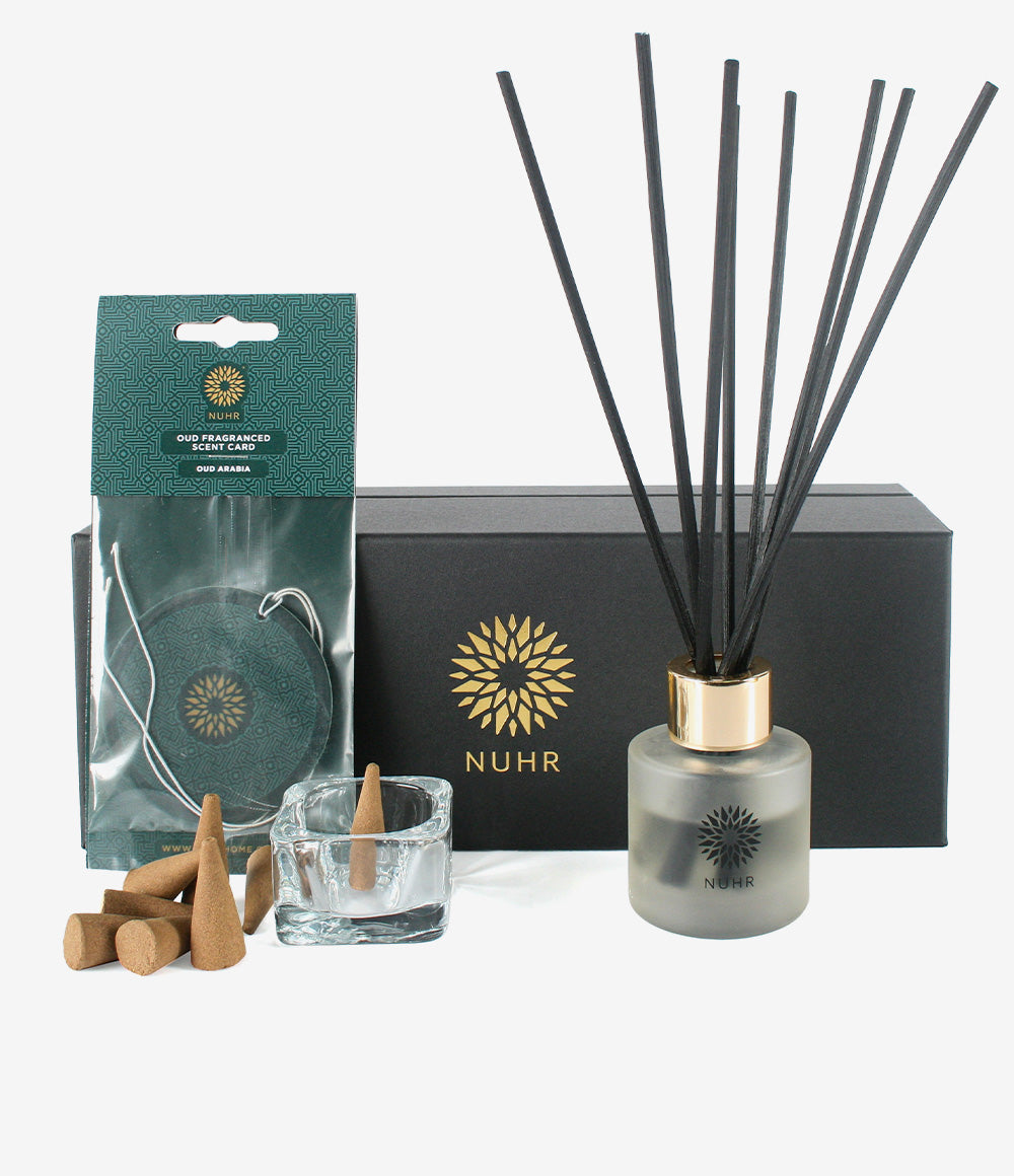 Oud Arabia 'Home Scenting' Gift Set (With Option to Add Roll On Perfume)