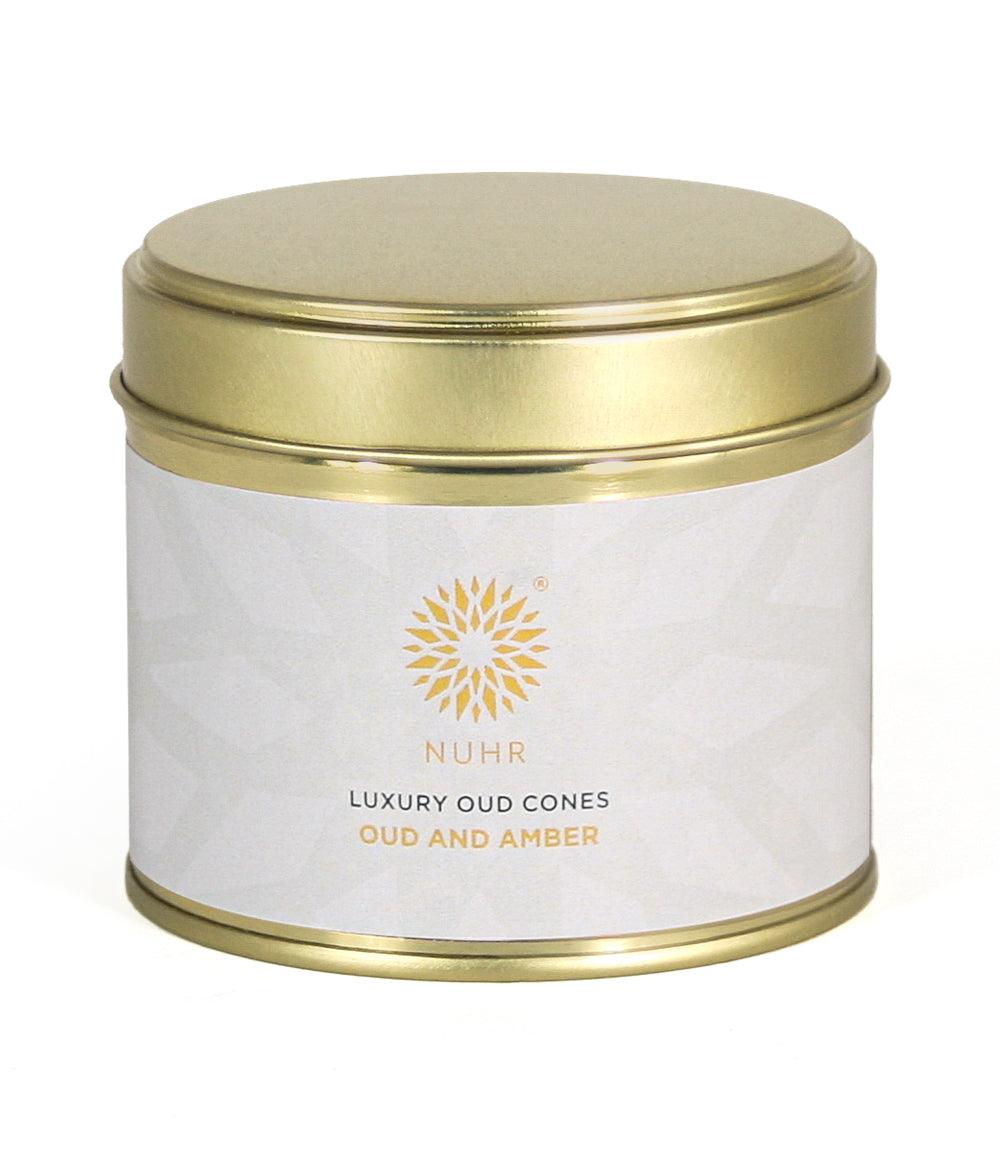 Luxury Oud Incense Cones - Oud and Amber - Infinitycarts
