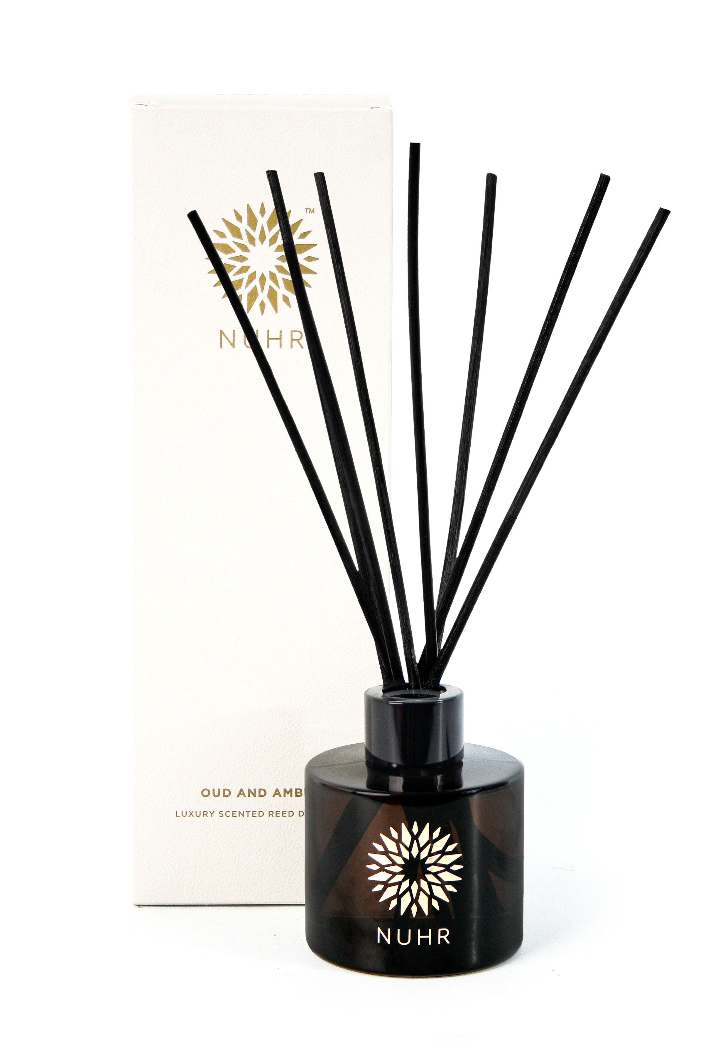 Double Luxury Reed Diffuser Gift Set - Rose & Oud and Oud & Amber - Infinitycarts