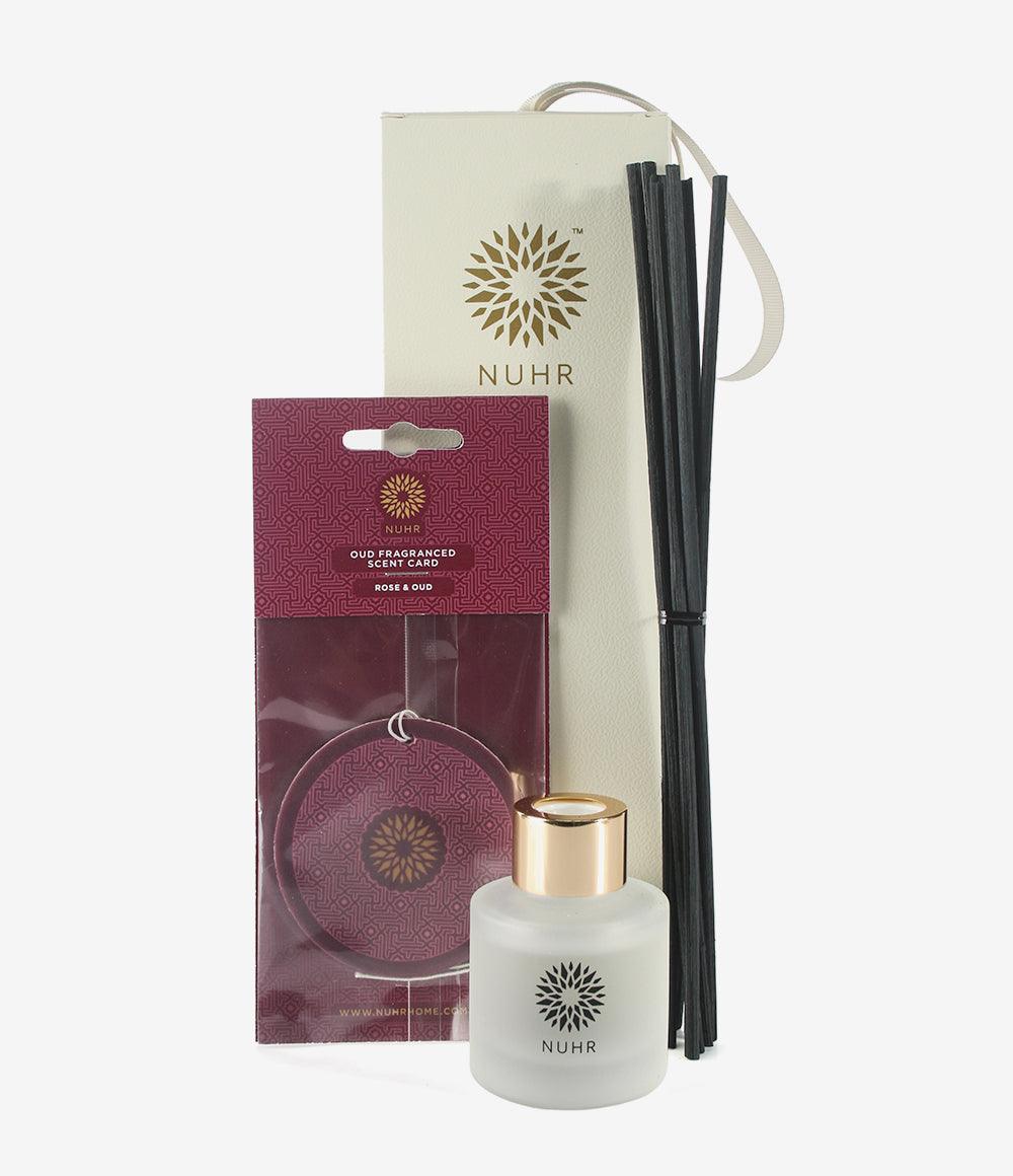 Mini Diffuser and Scent Card Set - Rose & Oud - Infinitycarts