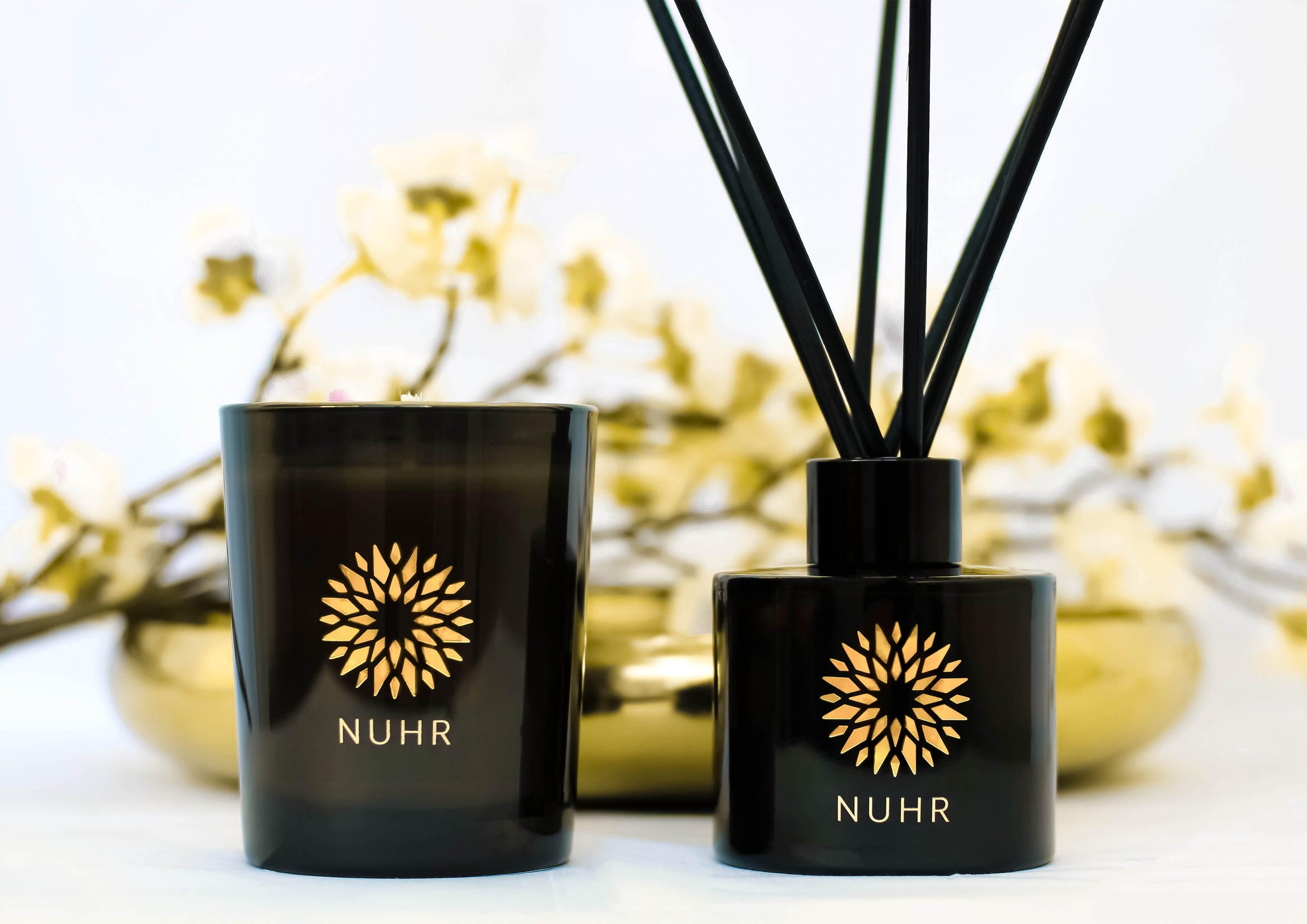 Double Luxury Reed Diffuser Gift Set - Rose & Oud and Oud & Amber - Infinitycarts