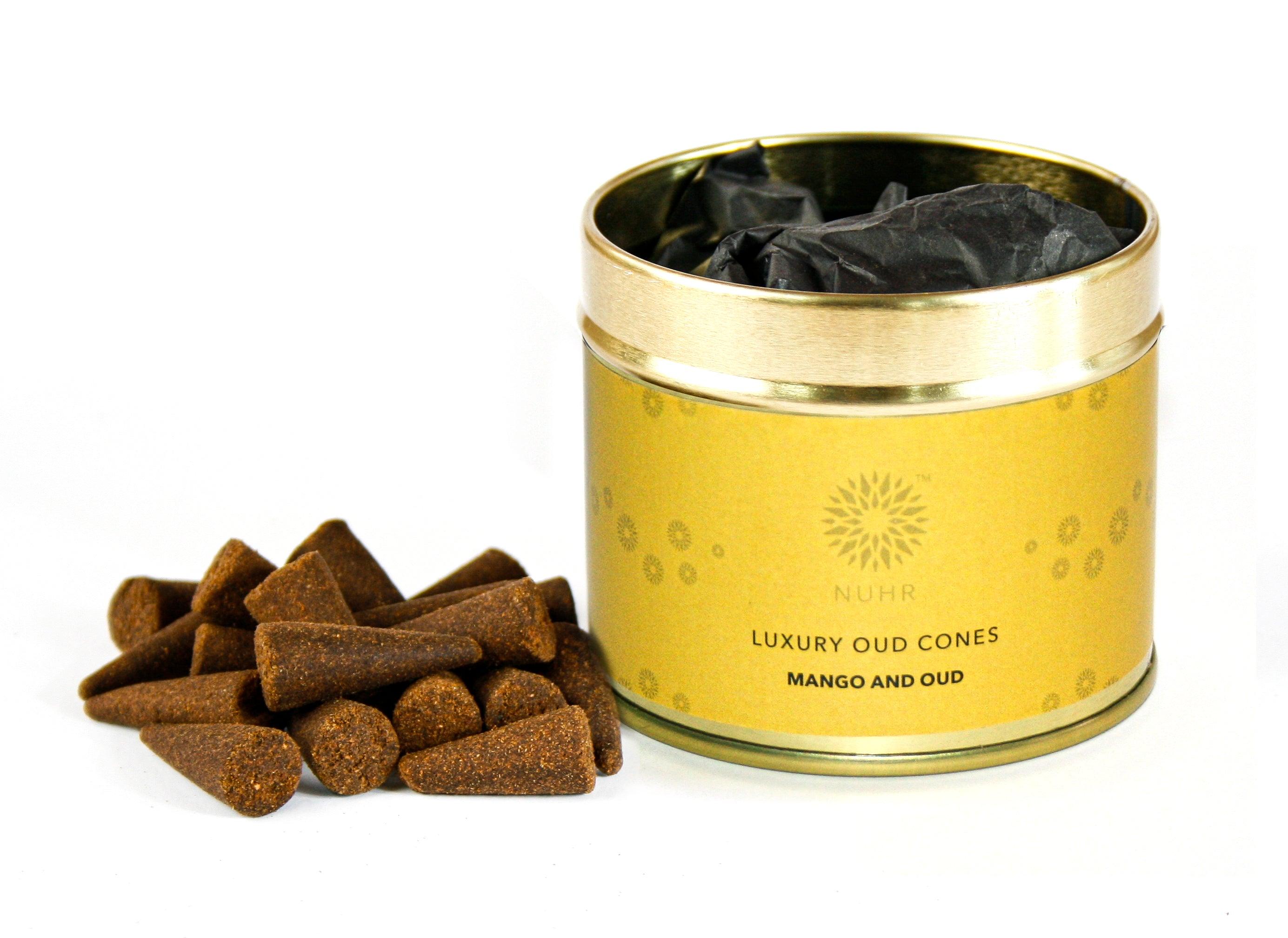 Mango and Oud Incense Cones - Infinitycarts