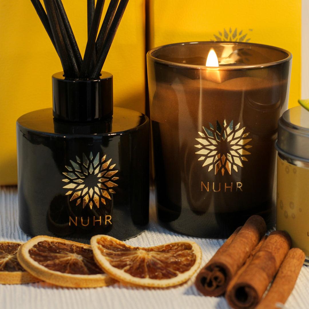 Mango & Oud Luxury Scented Candle - Infinitycarts