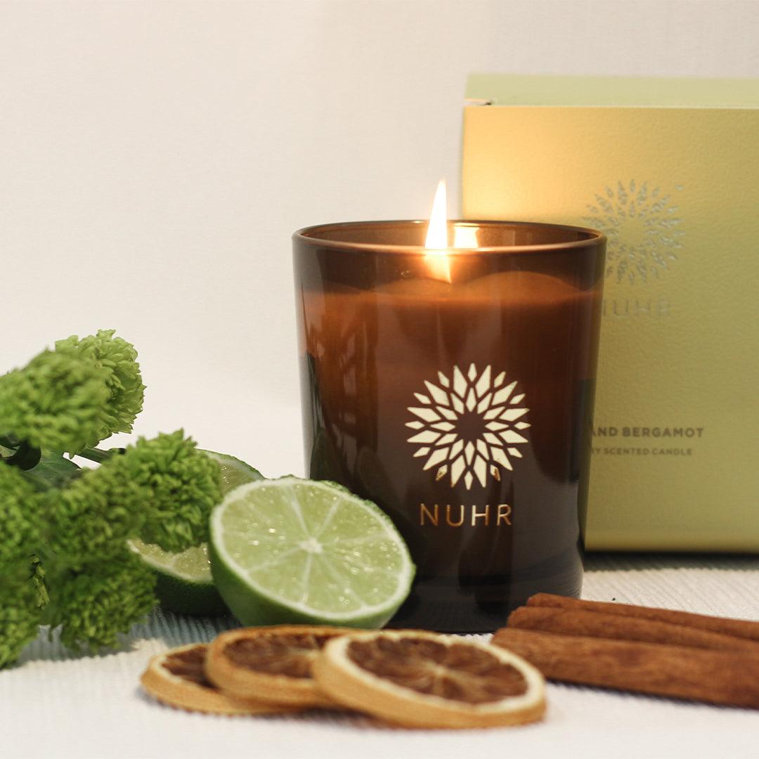 Oud & Bergamot Luxury Scented Candle - Infinitycarts