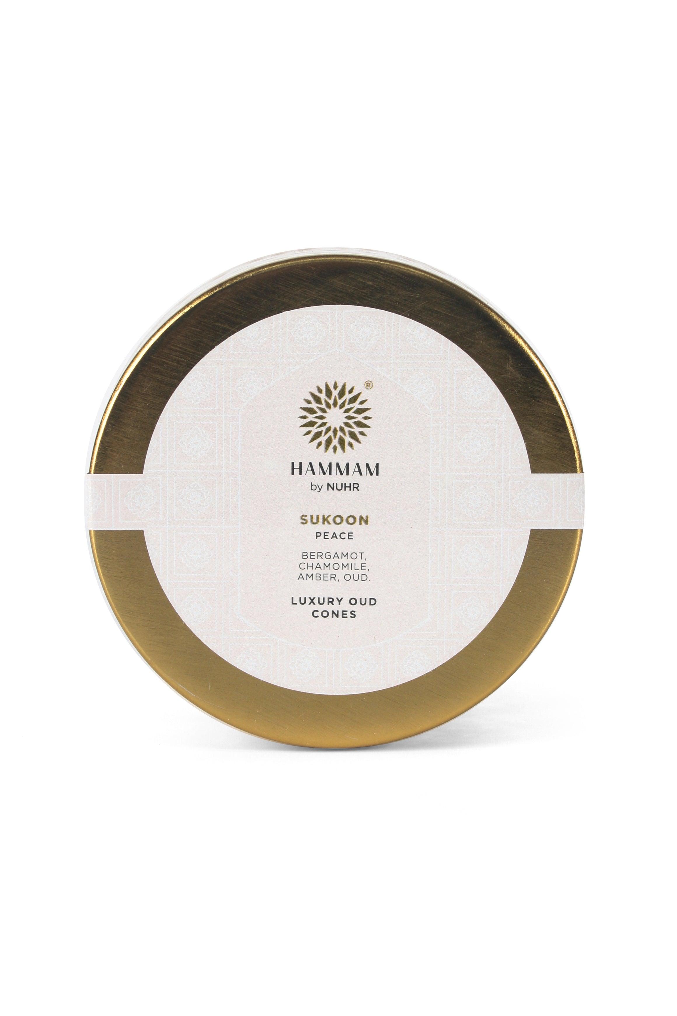Hammam by Nuhr Sukoon Oud Incense Cones - Infinitycarts
