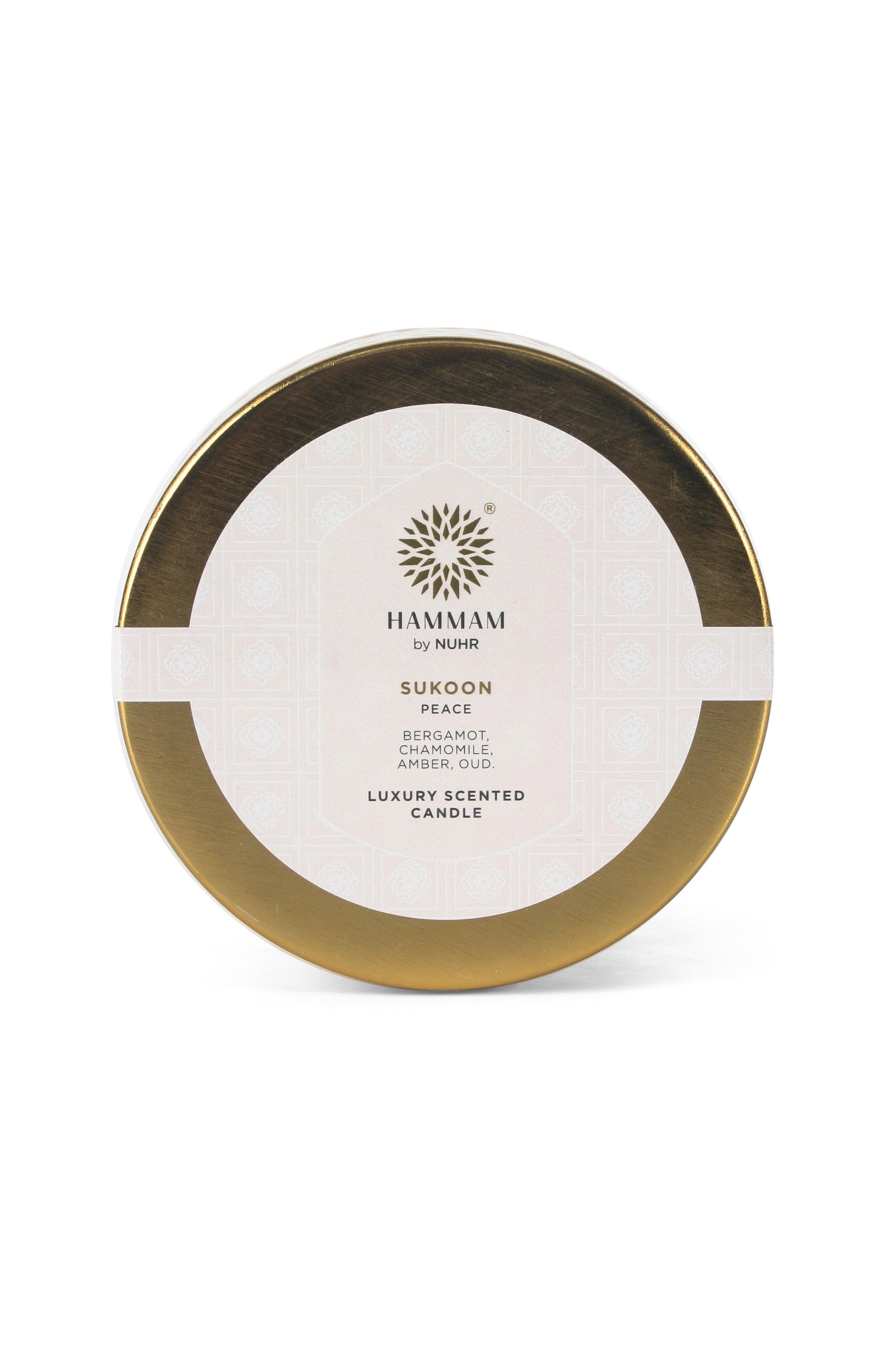 Hammam by Nuhr Sukoon Oud Candle - Infinitycarts