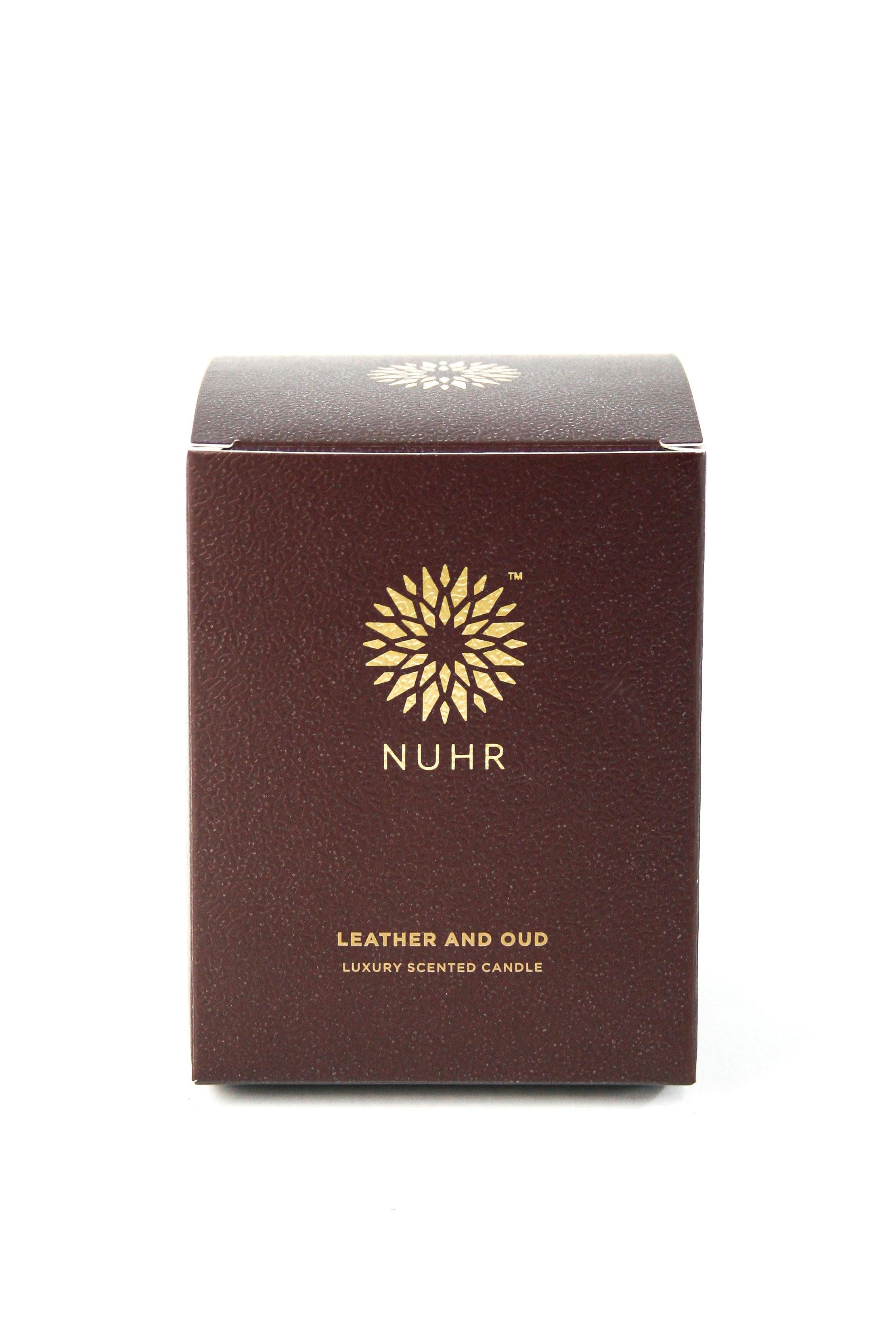 Leather & Oud Luxury Scented Candle - Infinitycarts