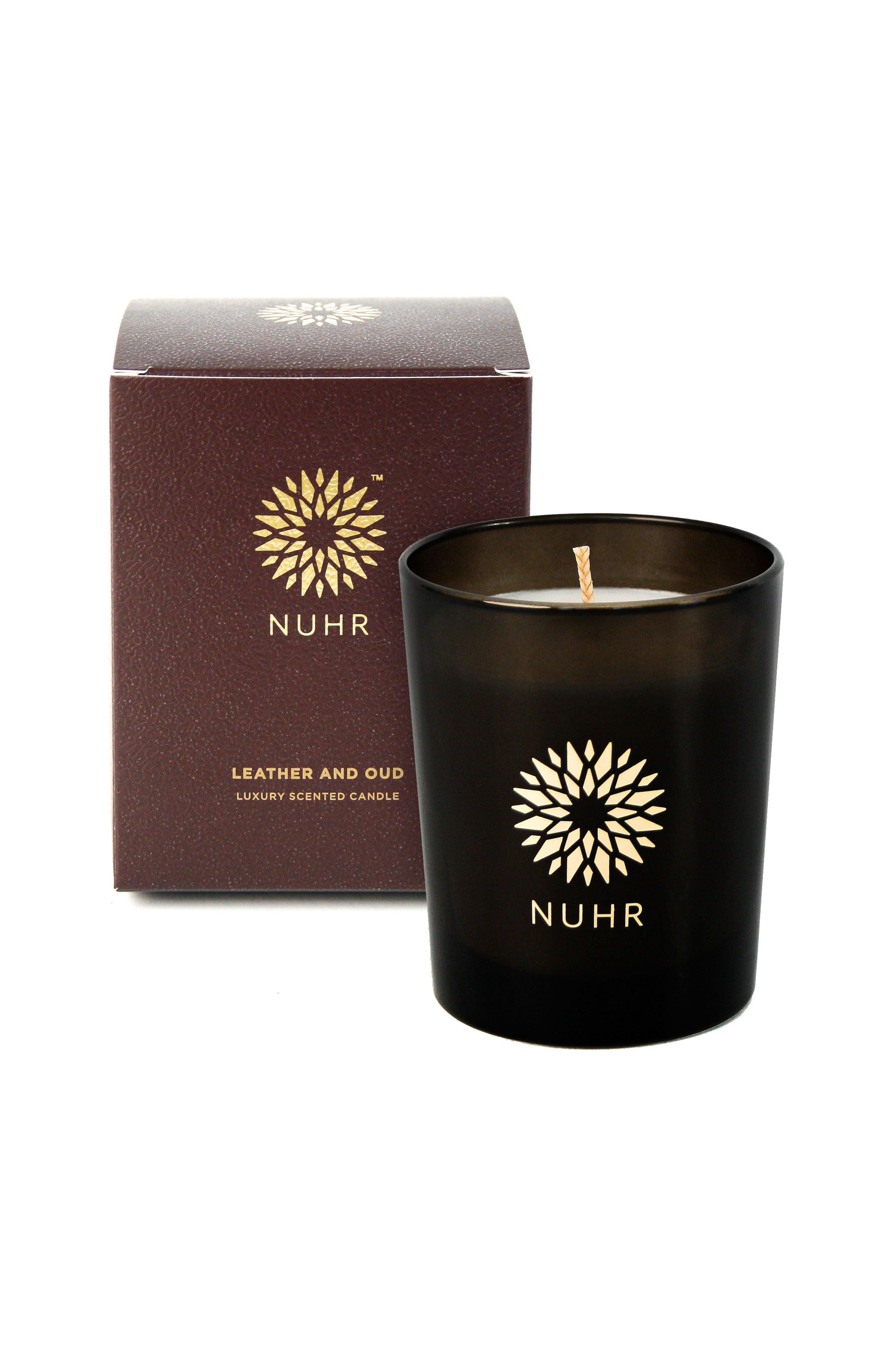 Leather & Oud Luxury Scented Candle - Infinitycarts
