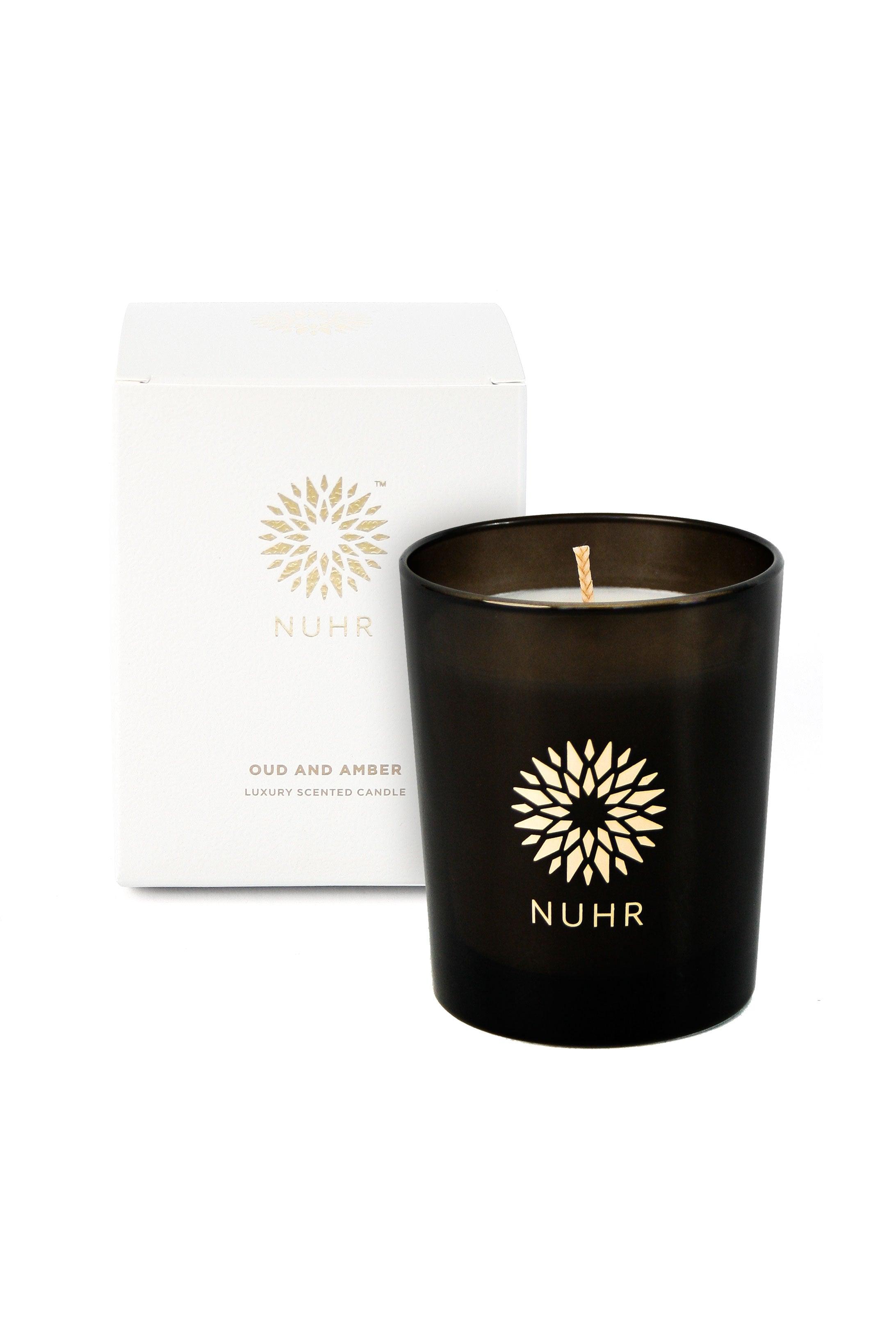 Oud & Amber Luxury Scented Candle - Infinitycarts