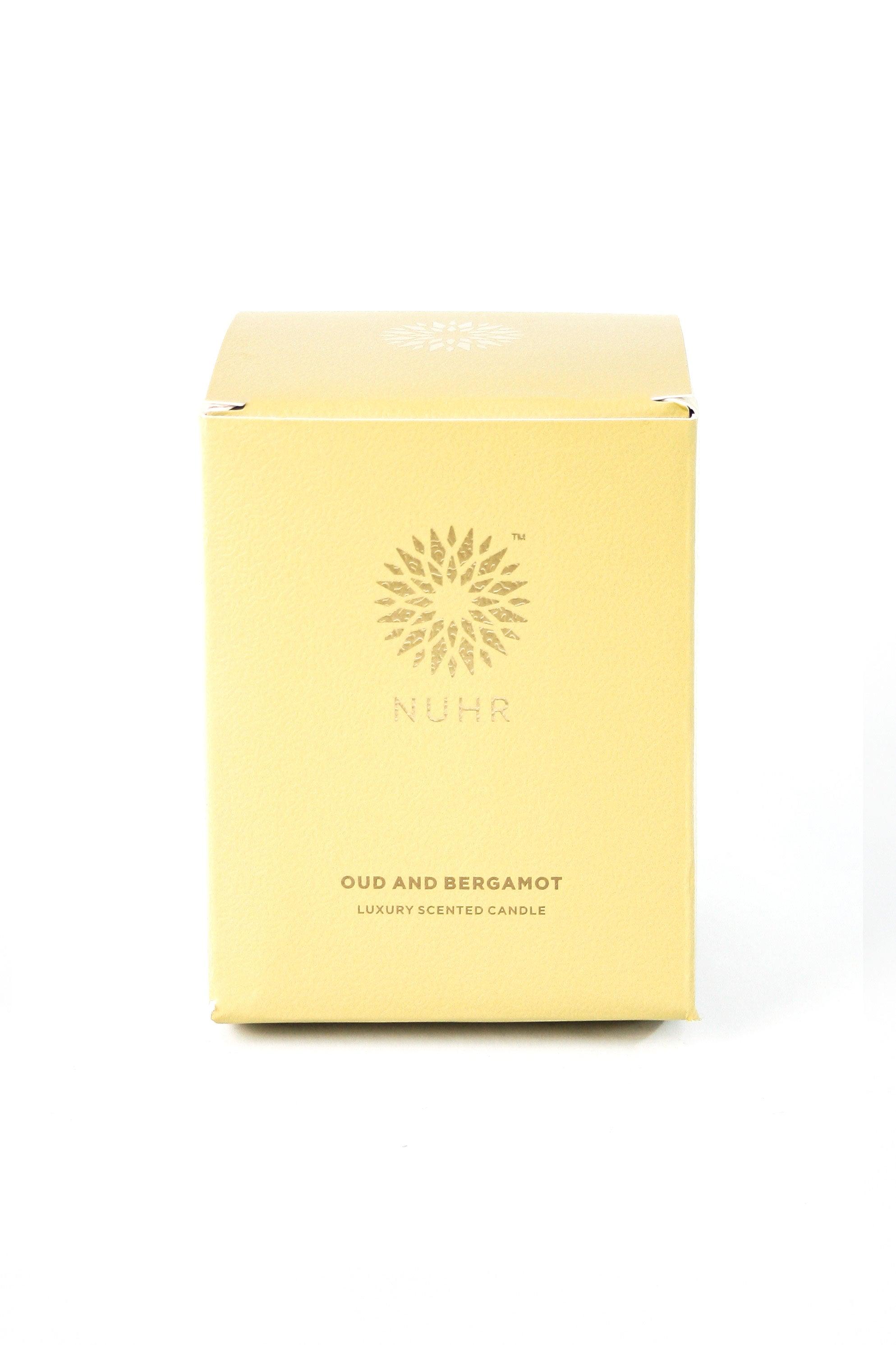 Oud & Bergamot Luxury Scented Candle - Infinitycarts