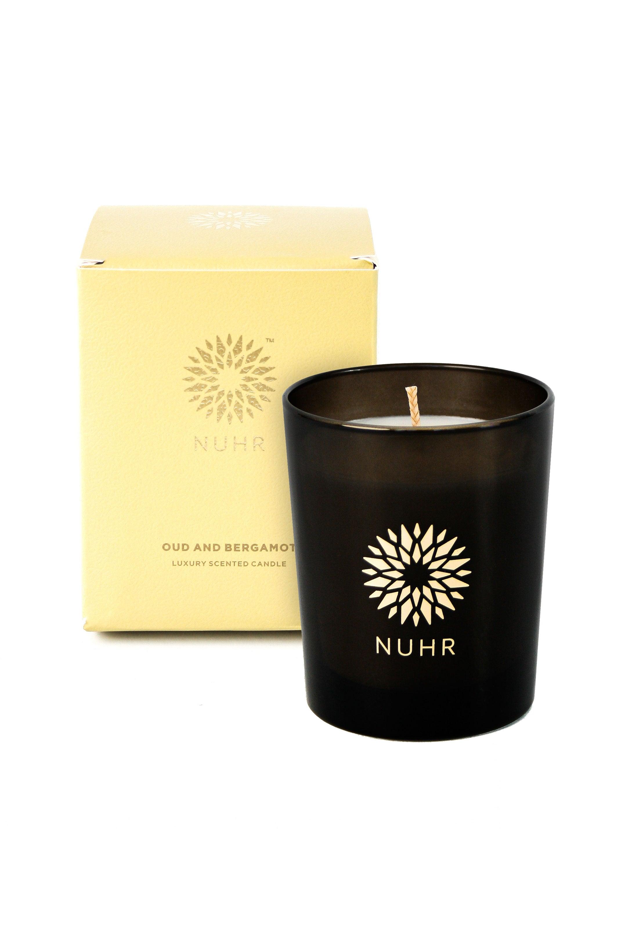 Oud & Bergamot Luxury Scented Candle - Infinitycarts