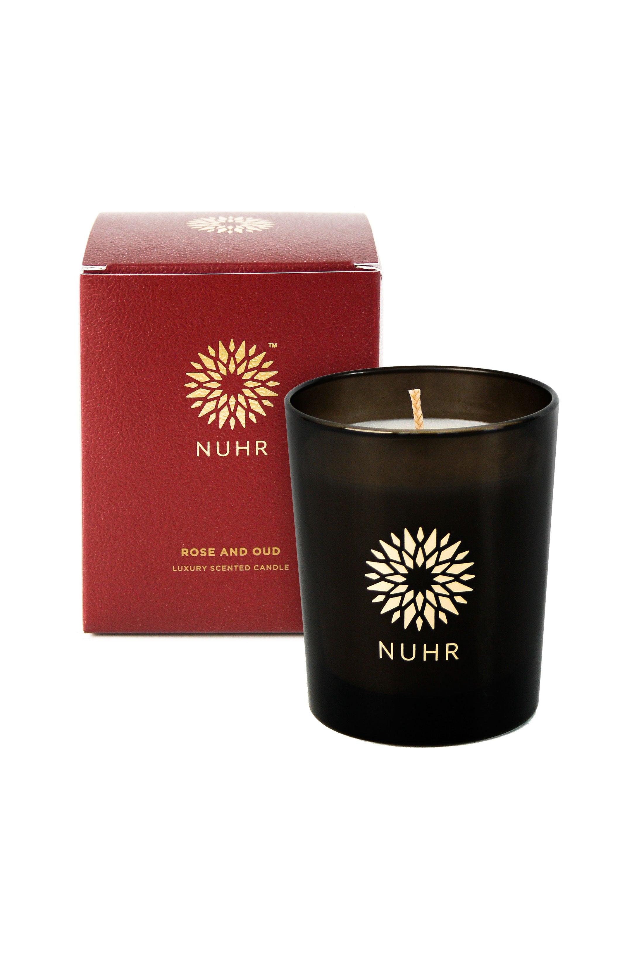 Rose & Oud Luxury Scented Candle - Infinitycarts