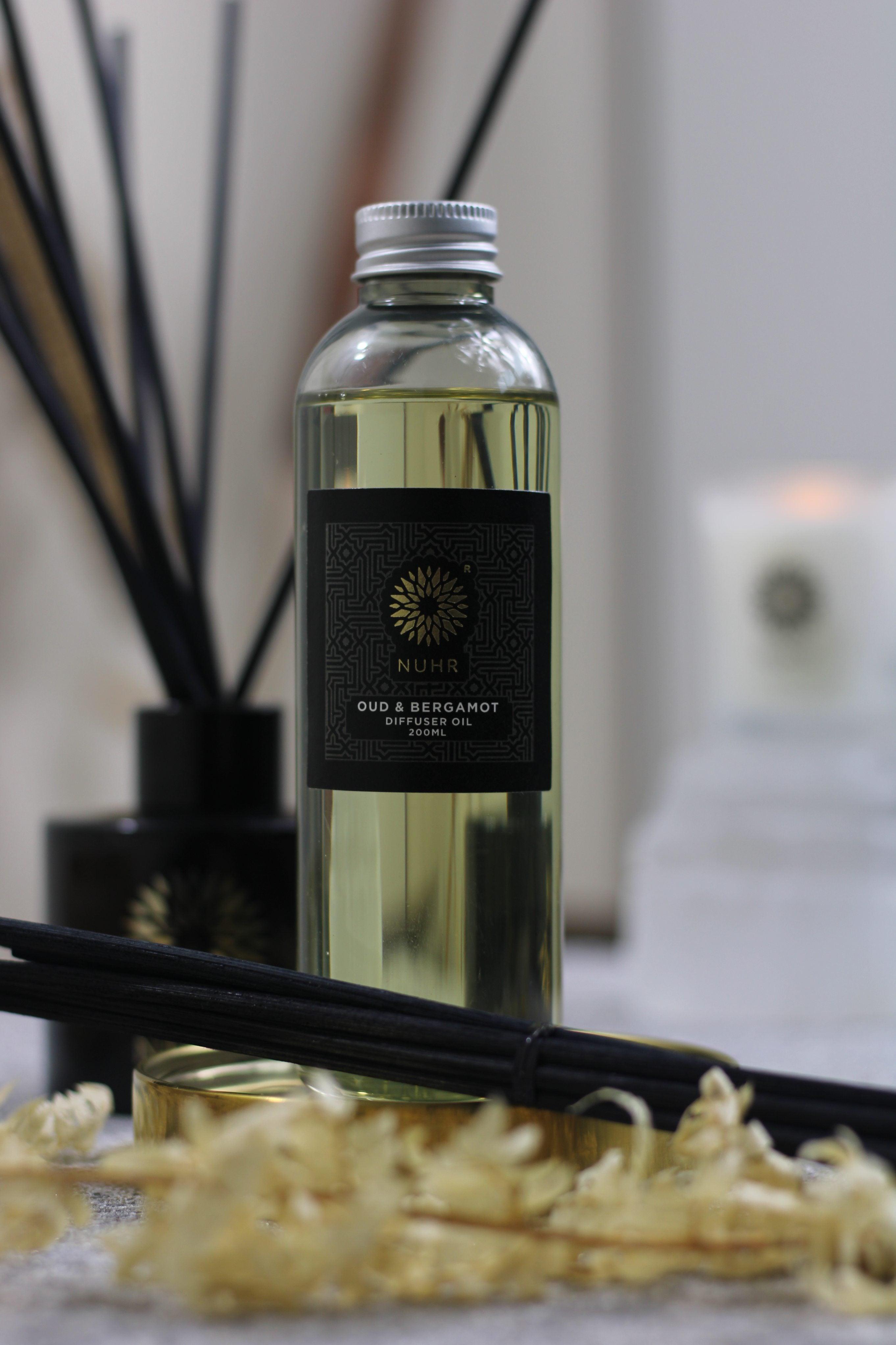 Oud & Bergamot Luxury Reed Diffuser Refill 200ml - Infinitycarts