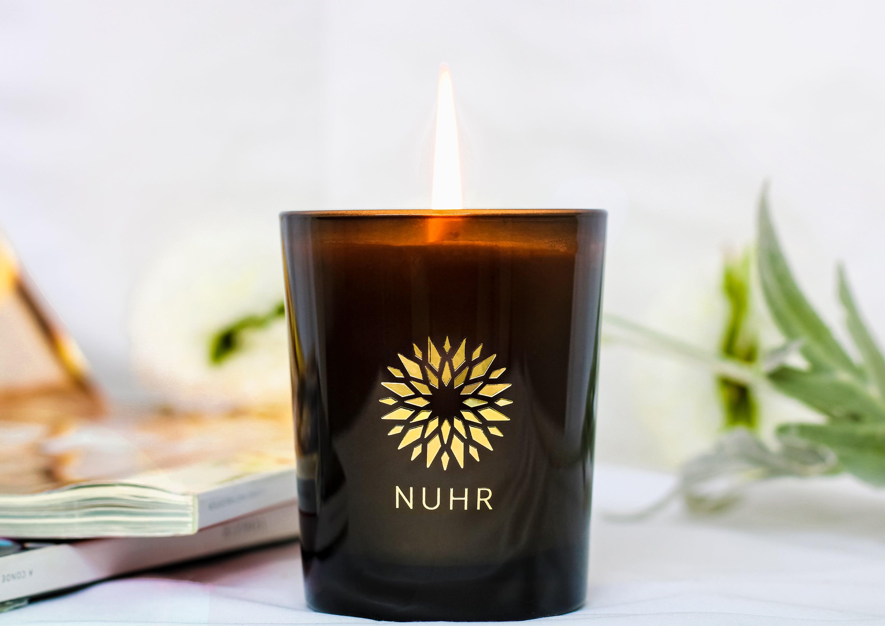 Oud & Amber Luxury Scented Candle - Infinitycarts