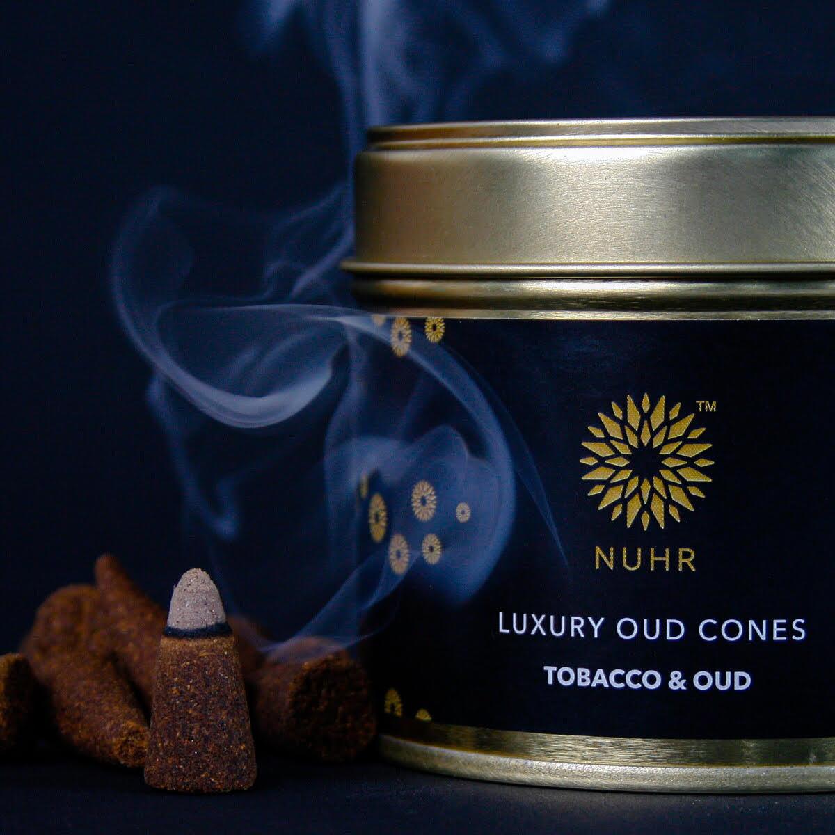 Luxury Oud Incense Cones - Tobacco and Oud - Infinitycarts